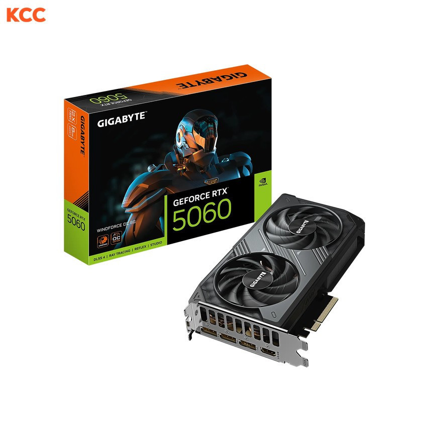 VGA Gigabyte GeForce RTX 5060 WINDFORCE OC 8G