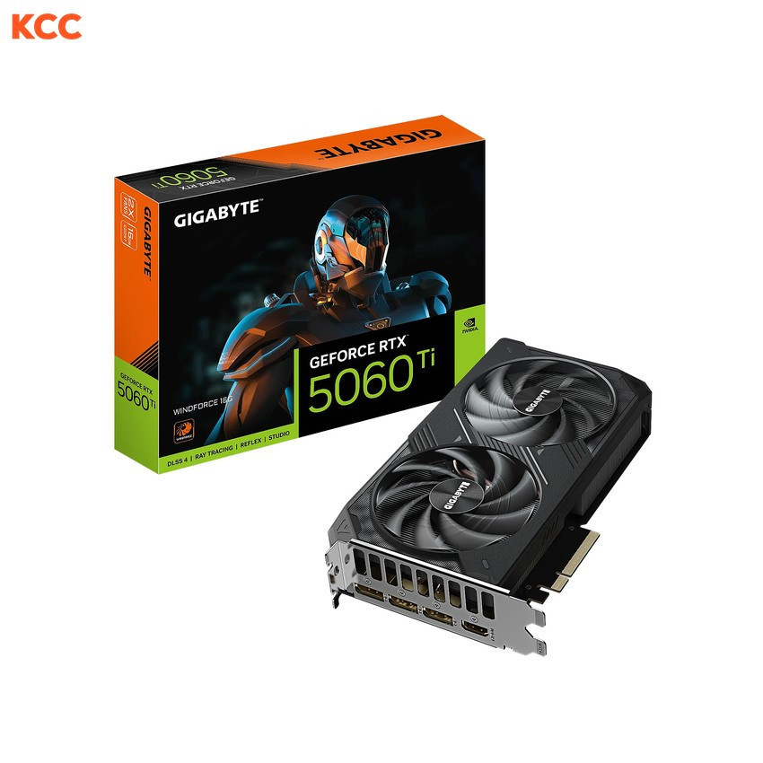 VGA Gigabyte GeForce RTX 5060 Ti WINDFORCE 16G